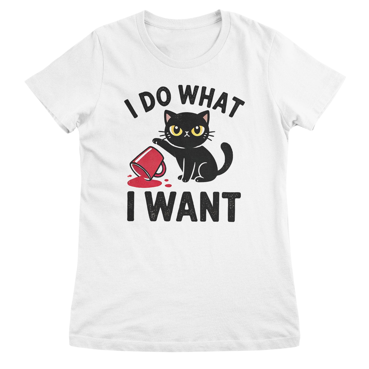I Do What I Want Girly Top