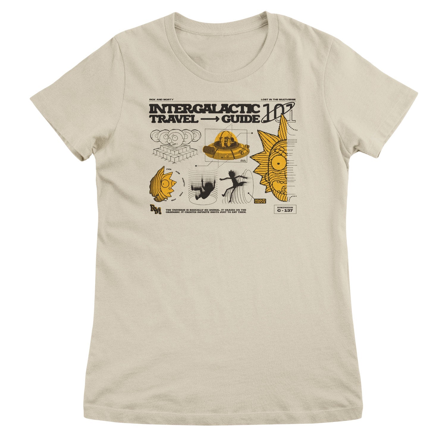 Intergalactic Travel Guide Girly Tee