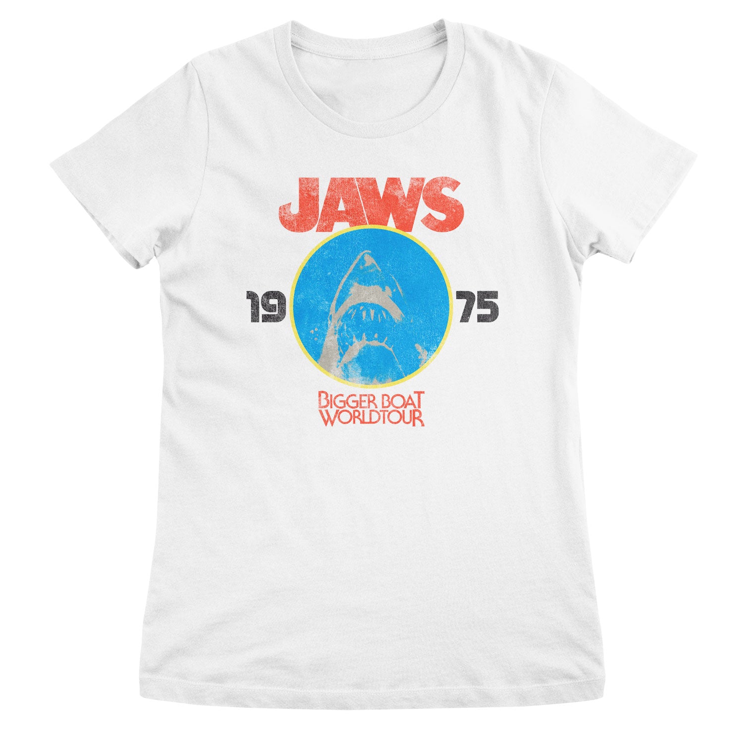 JAWS - Bigger Boat Tour Girly Tee