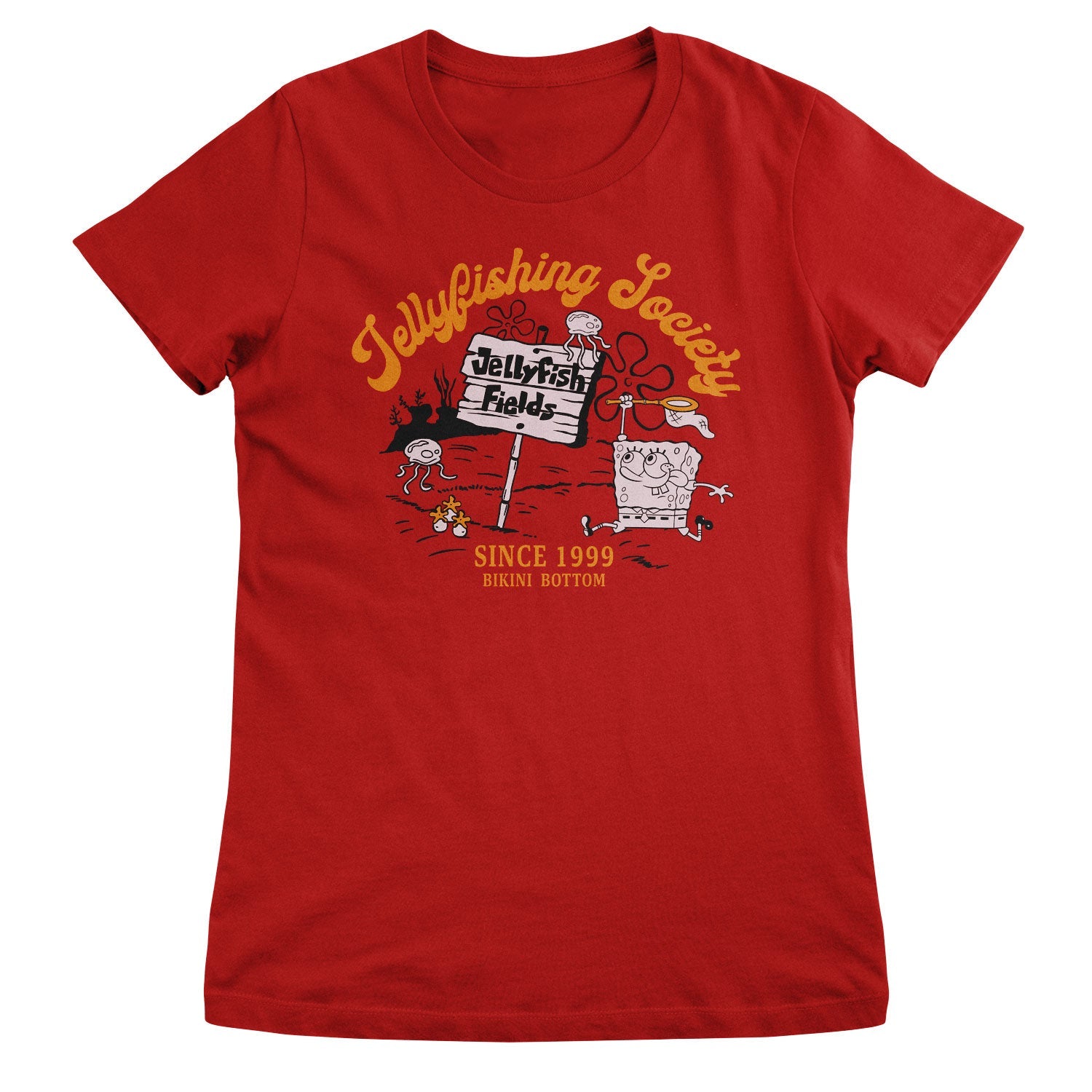 Jellyfishing Society Girly Tee