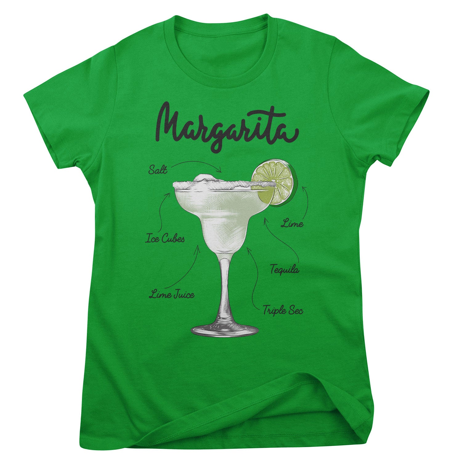 Margarita - Ingredients Girly Tee