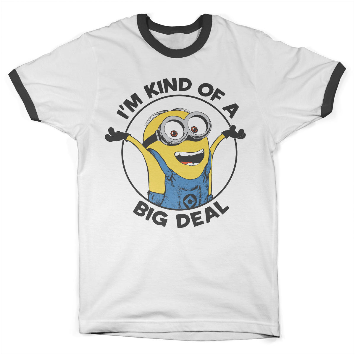 Minions - I'm Kind Of A Big Deal Ringer Tee