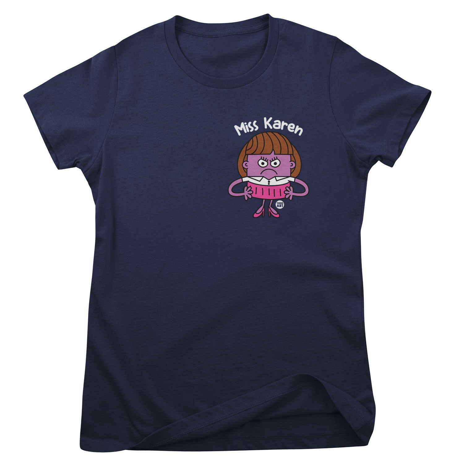 Miss Karen - ToddArt Girly Tee