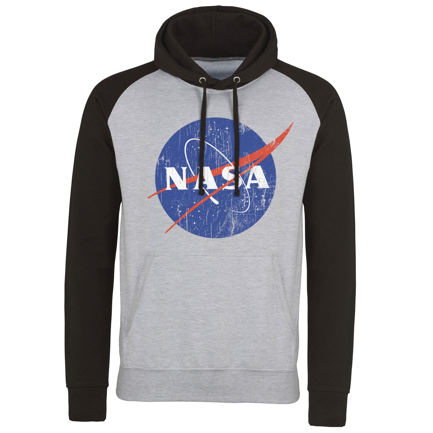NASA Washed Insignia Baseball Hoodie