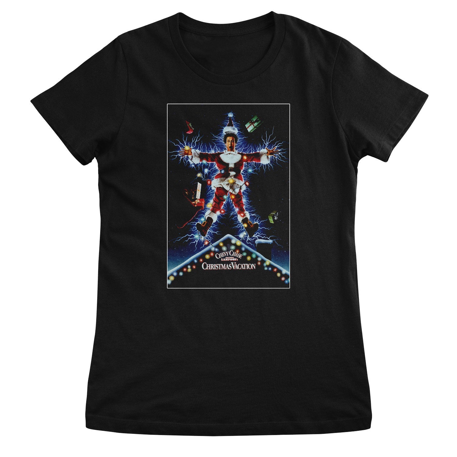 National Lampoon's Christmas Vacation Poster Girly Tee