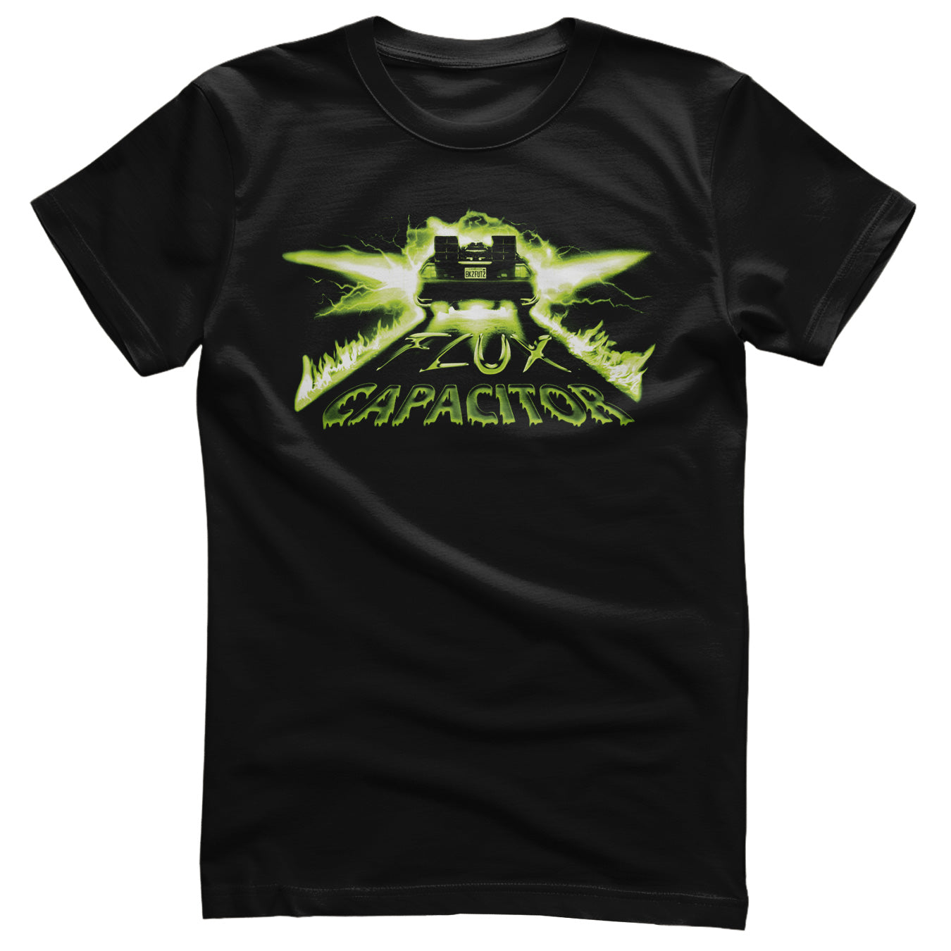 Neon Flux Capacitor T-Shirt