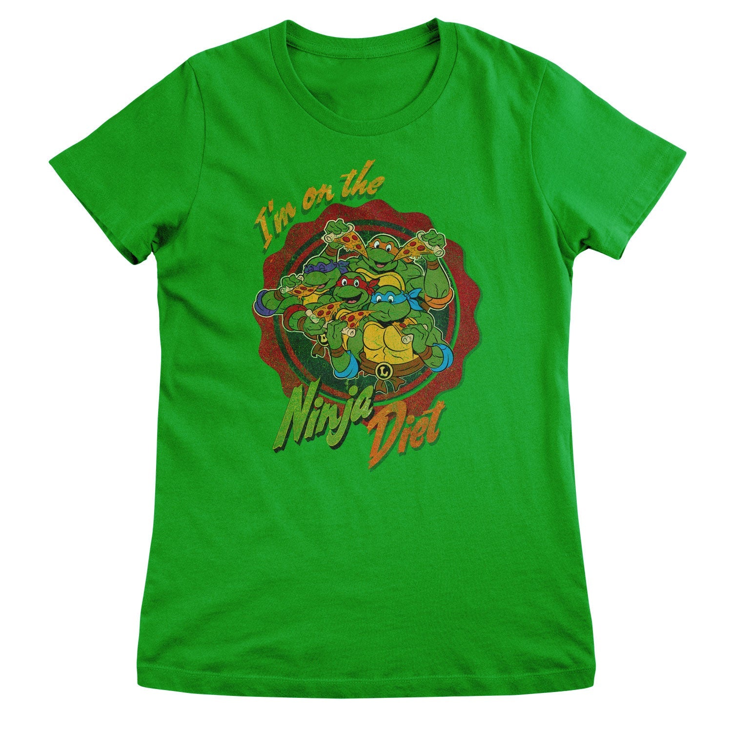 On The Pizza Diet Girly Tee
