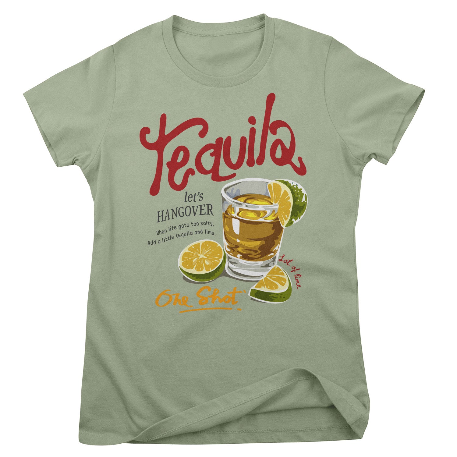 One Shot of Tequila Girly Tee