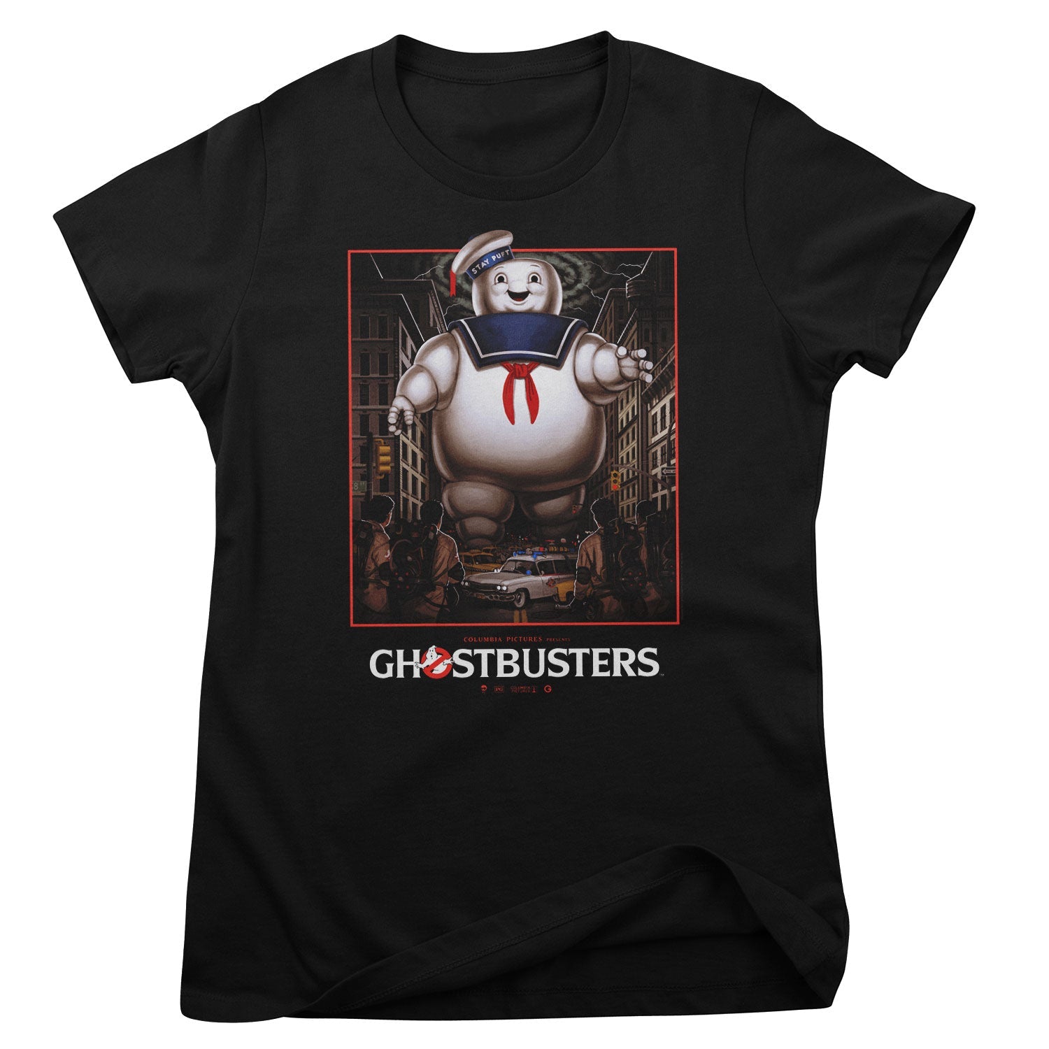 Stay Puft Marshmallow Man Poster Girly Tee