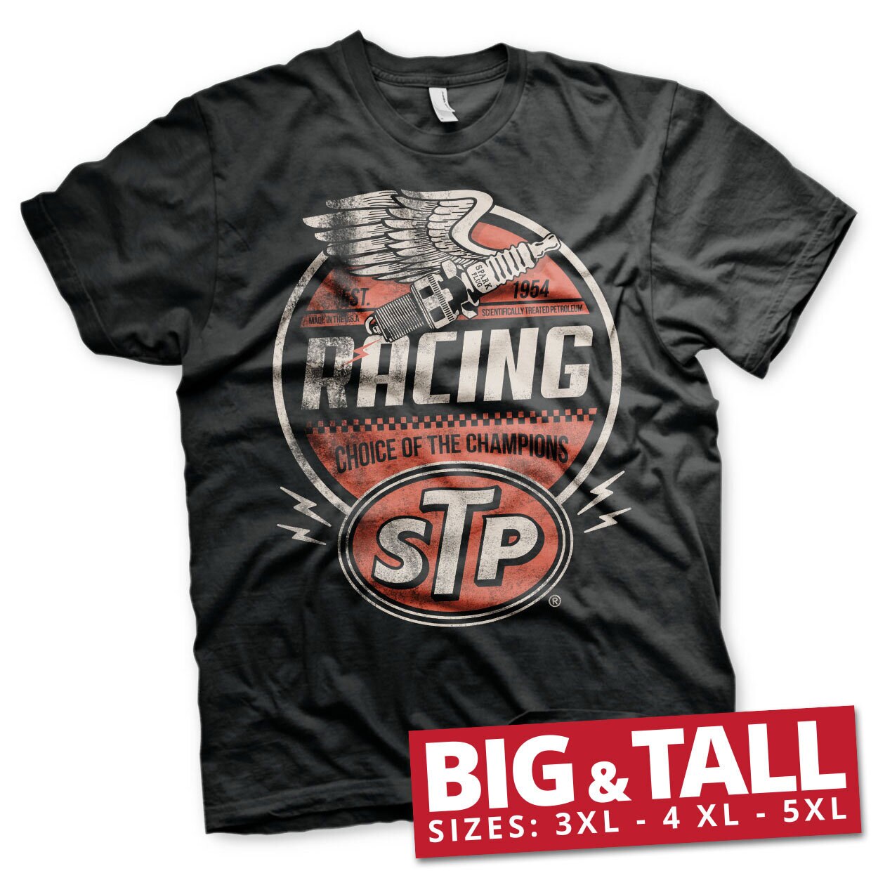 STP Vintage Racing Big & Tall T-Shirt