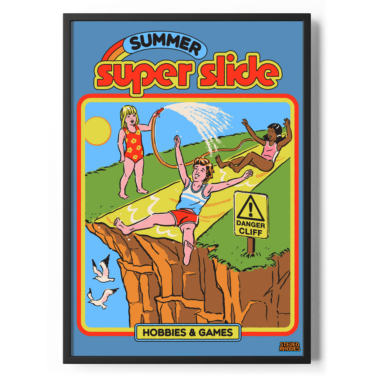 Summer Super Slide Poster Standard