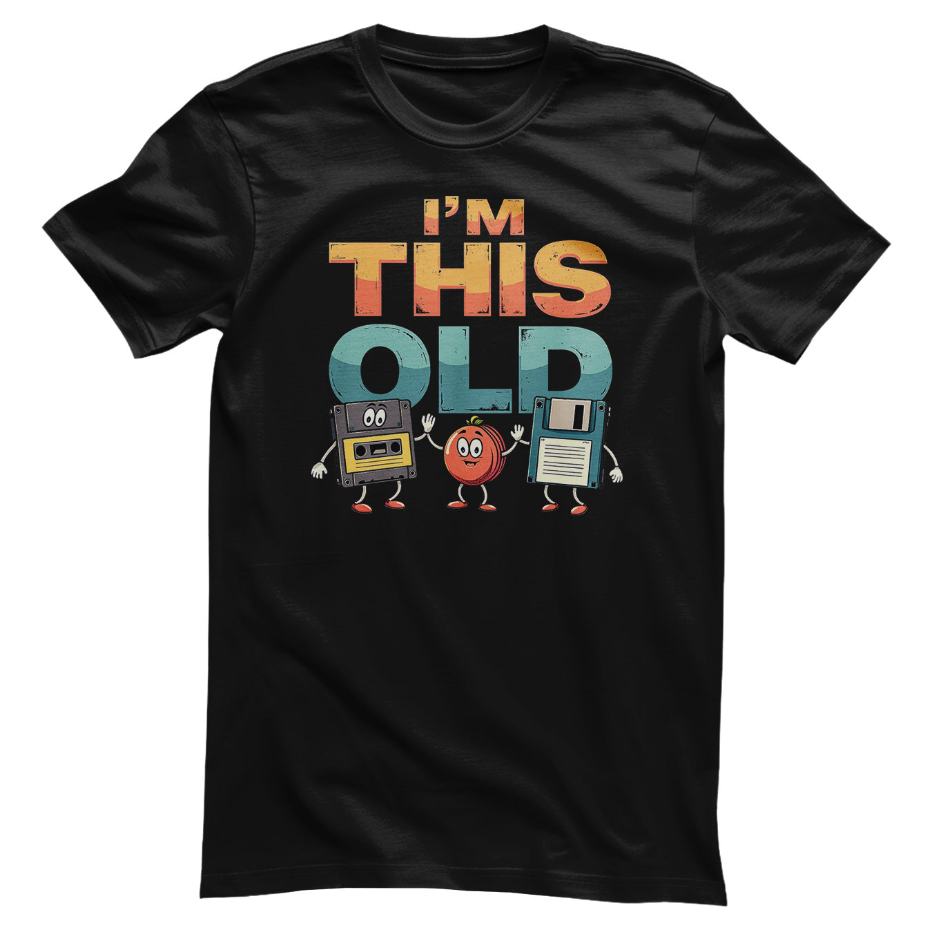 Tapes & Floppys - I'm This Old T-Shirt