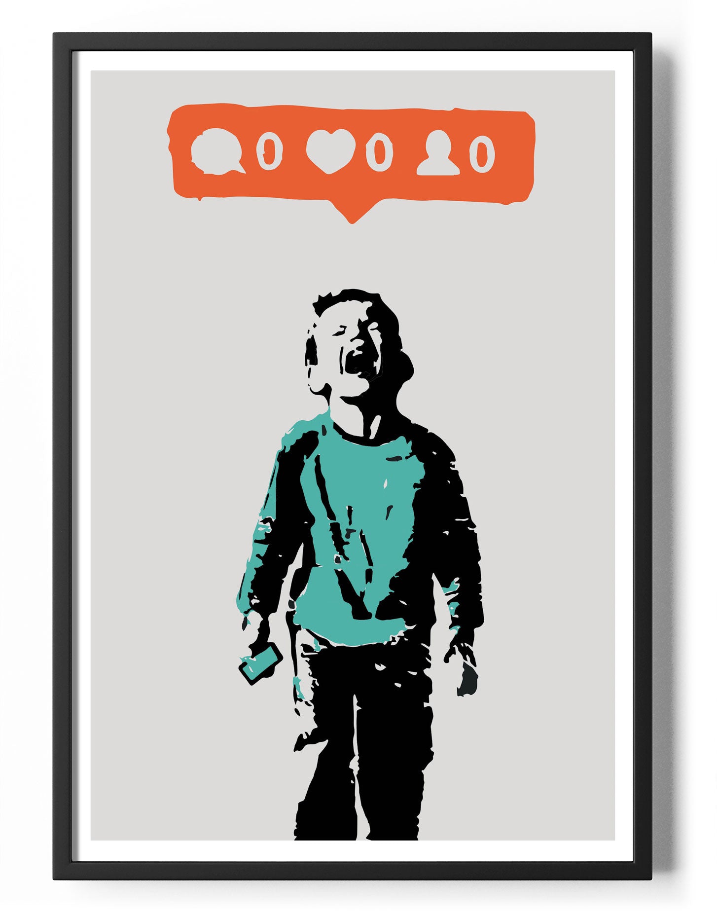 The Social Kid Poster