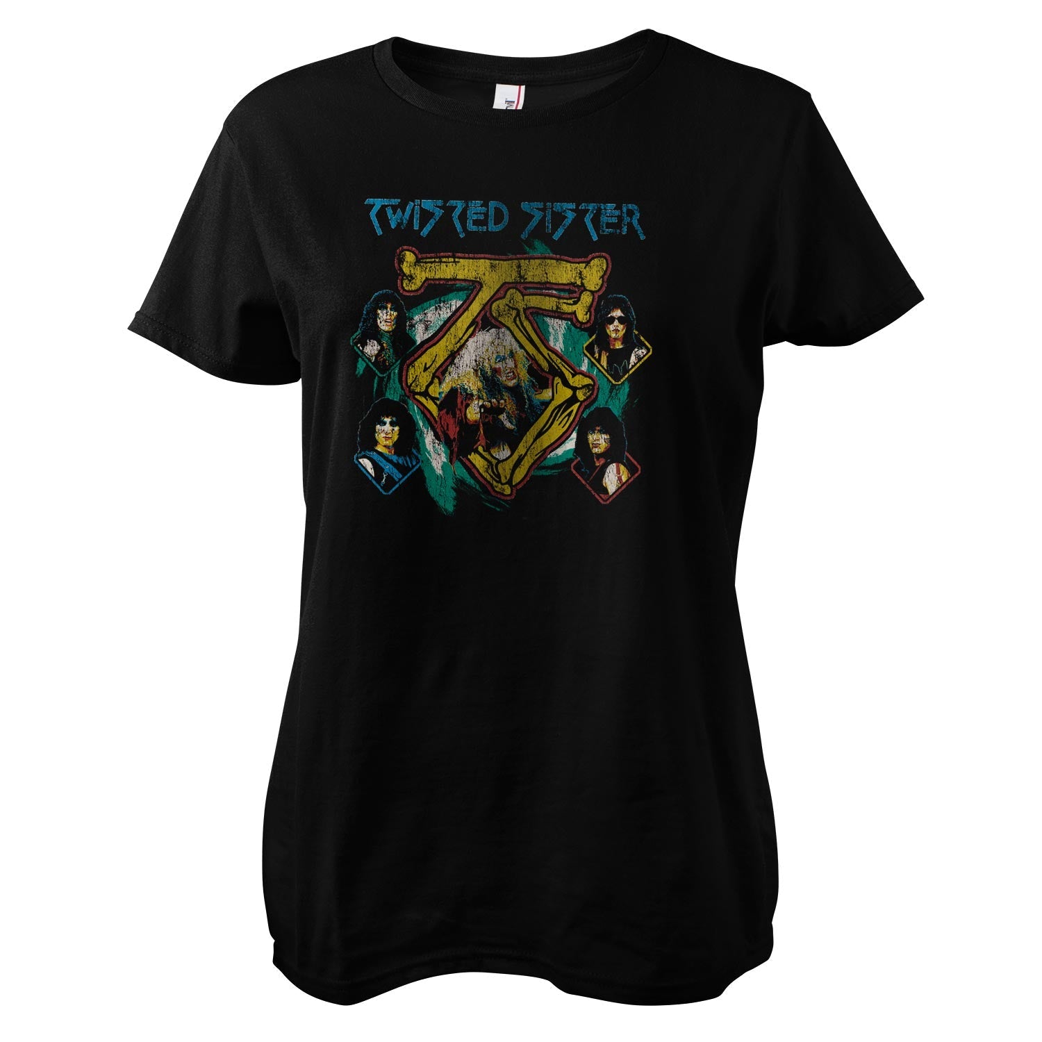 Twisted Sister Vintage Band Girly Tee
