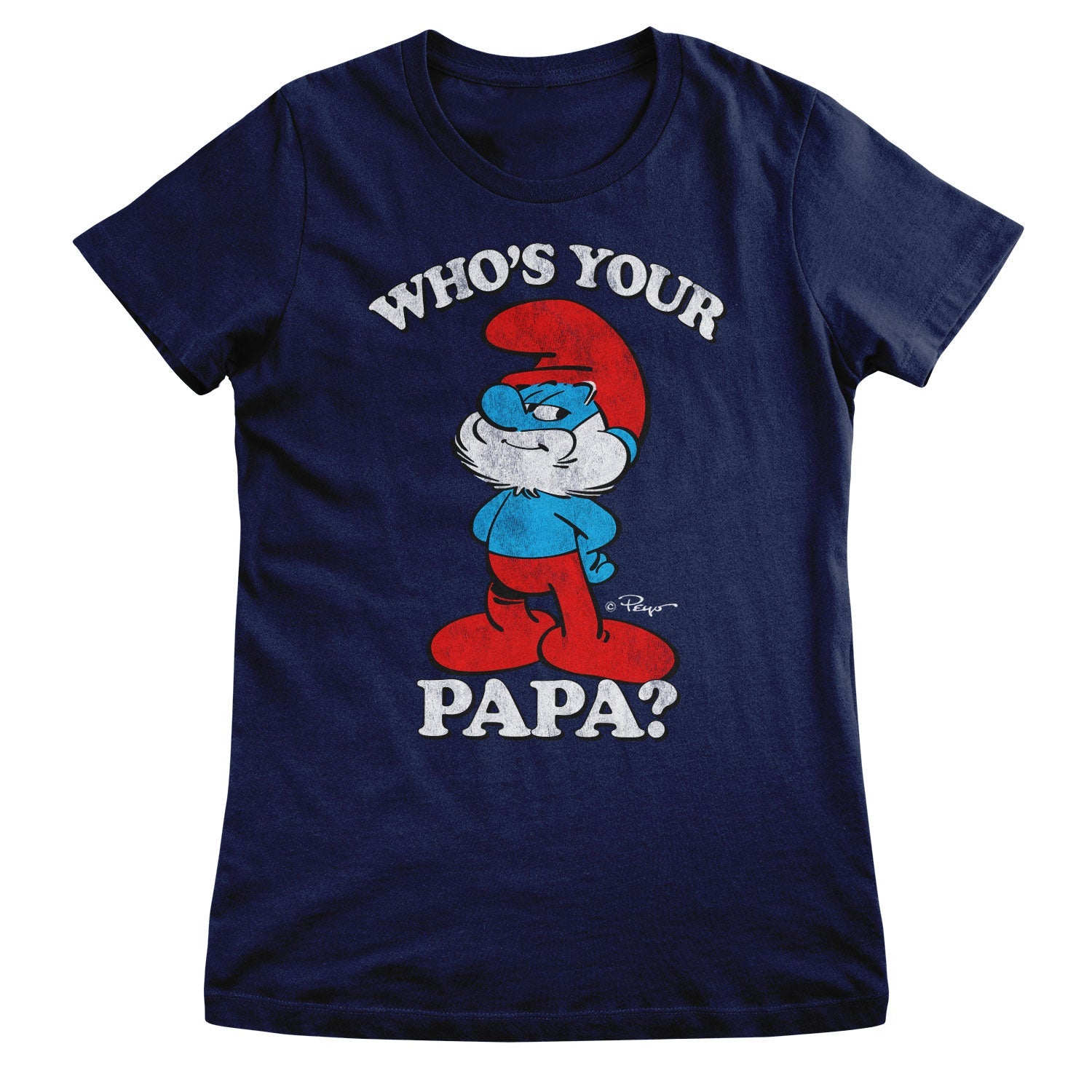 Who's Your Papa? Girly Tee