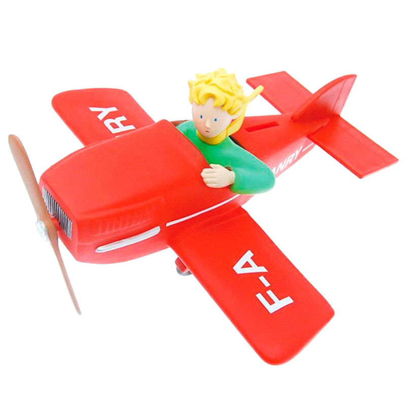 The Little Prince In His Plane Bust Bank figure
