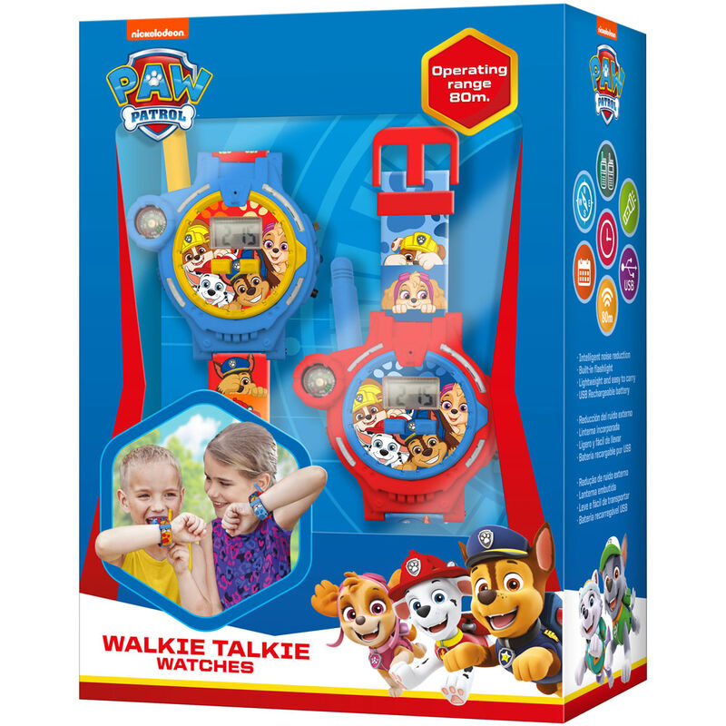 Paw Patro lwalkie talkie 2 in 1 watch