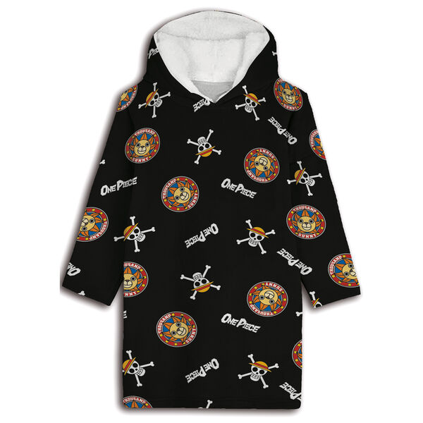 One Piece oversize sweatshirt coat kids coral