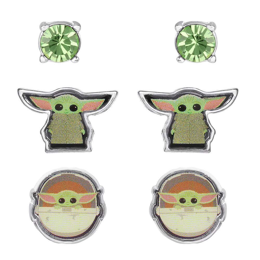 Star Wars Baby Yoda Set 3 pairs of earrings