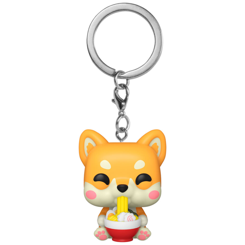 Pocket POP Keychain Kawaii Foodies Ramen Shiba