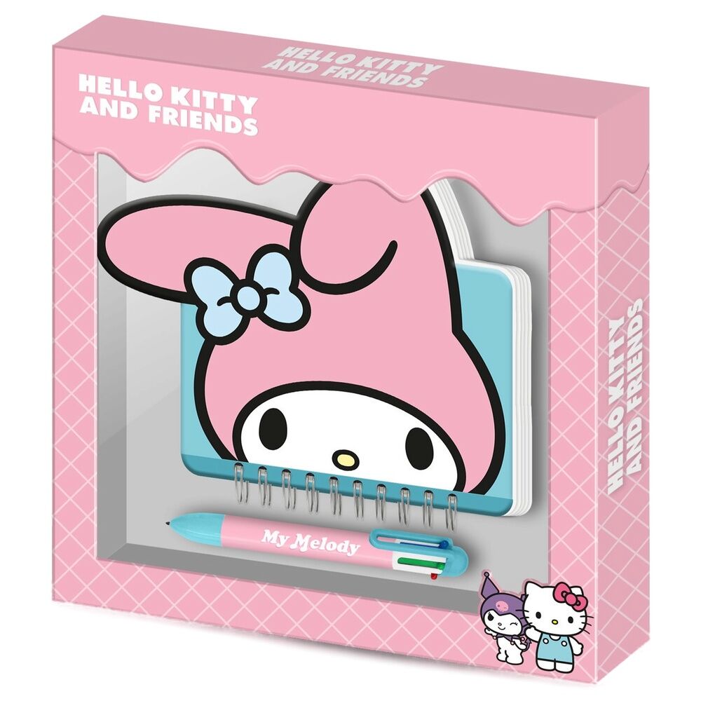 Hello Kitty and Friends My Melody Diary + pen