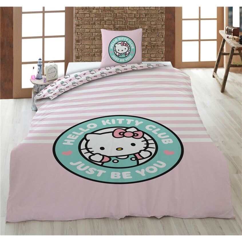 Hello Kitty policotton duvet cover bed 90cm