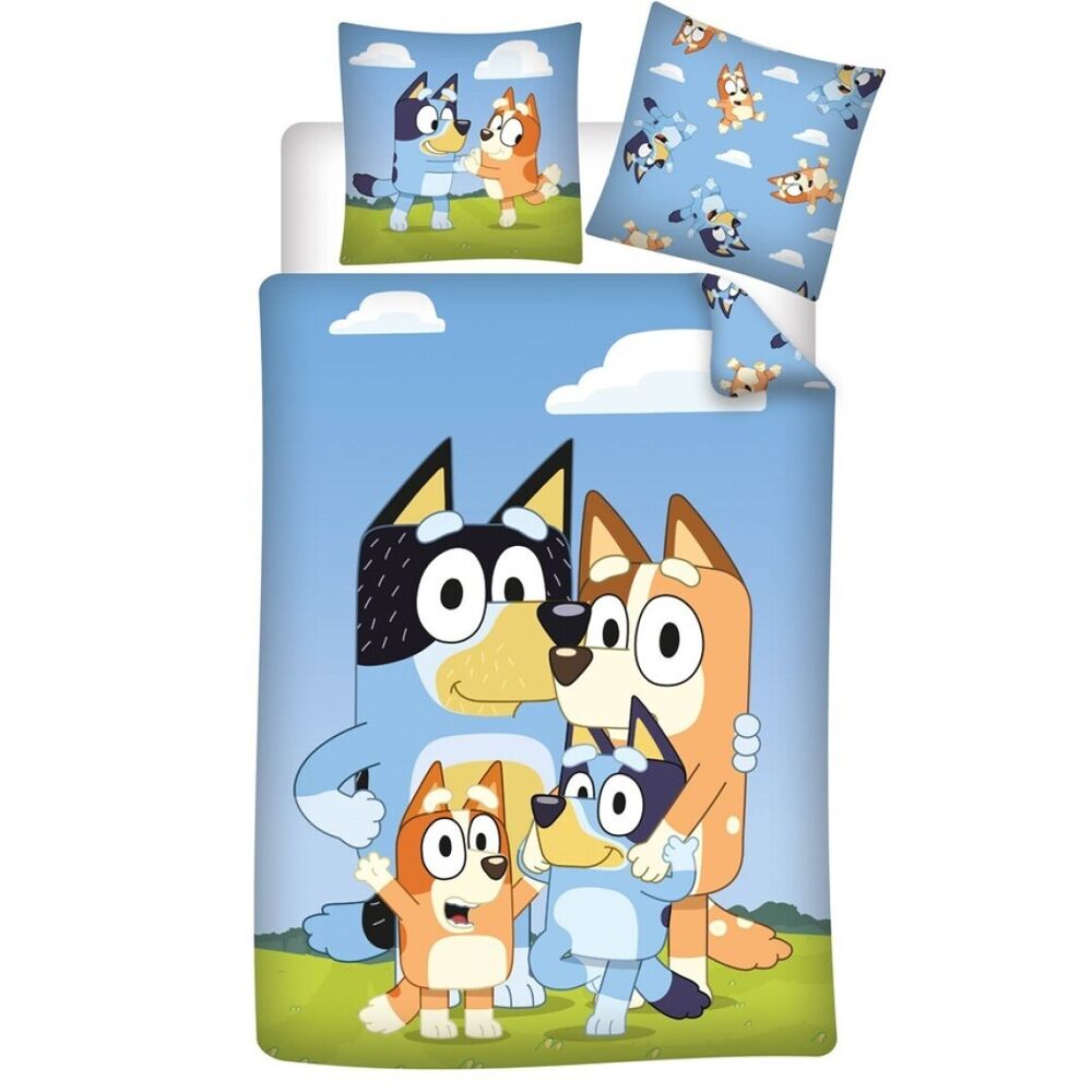 Bluey policotton duvet cover bed 90cm
