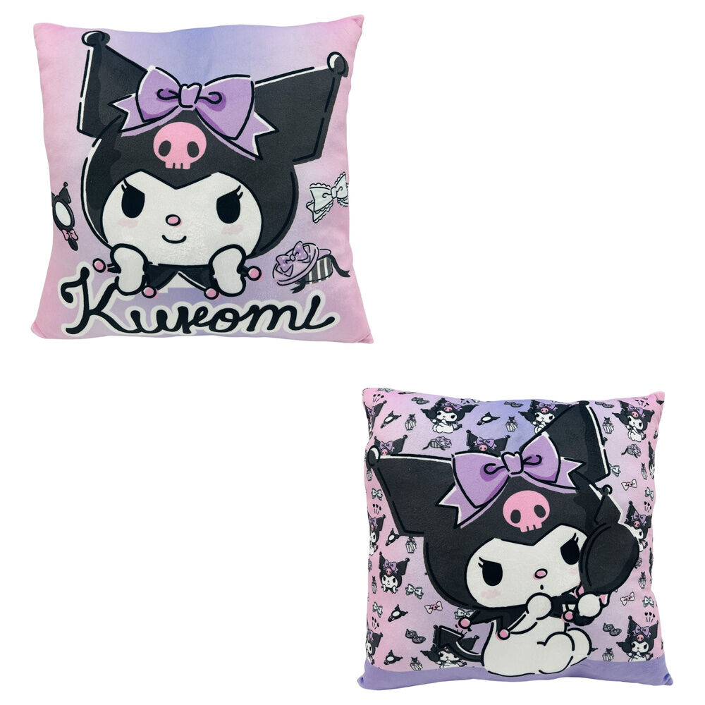 Hello Kitty Kuromi cushion