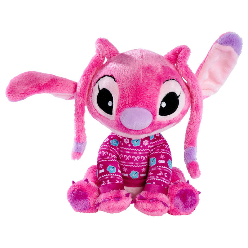 Disney Stitch Angel Christmas plush toy 25cm