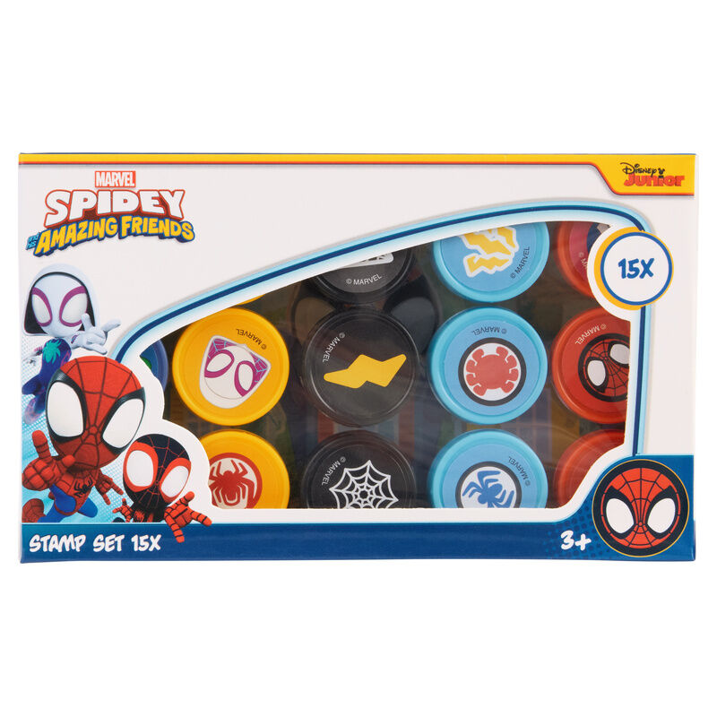Marvel Spiderman pack 15 stamps