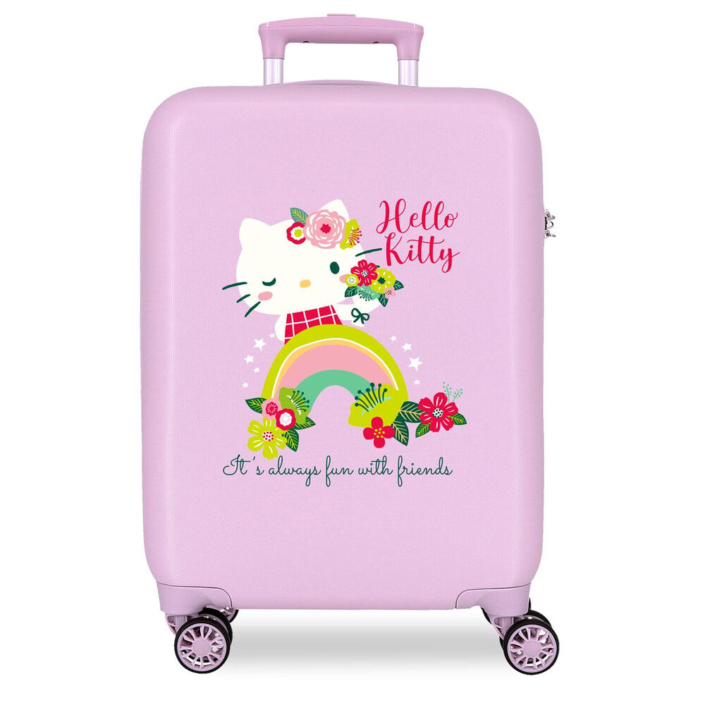 Hello Kitty Always Fun With Friends ABS trolley suitcase 55cm