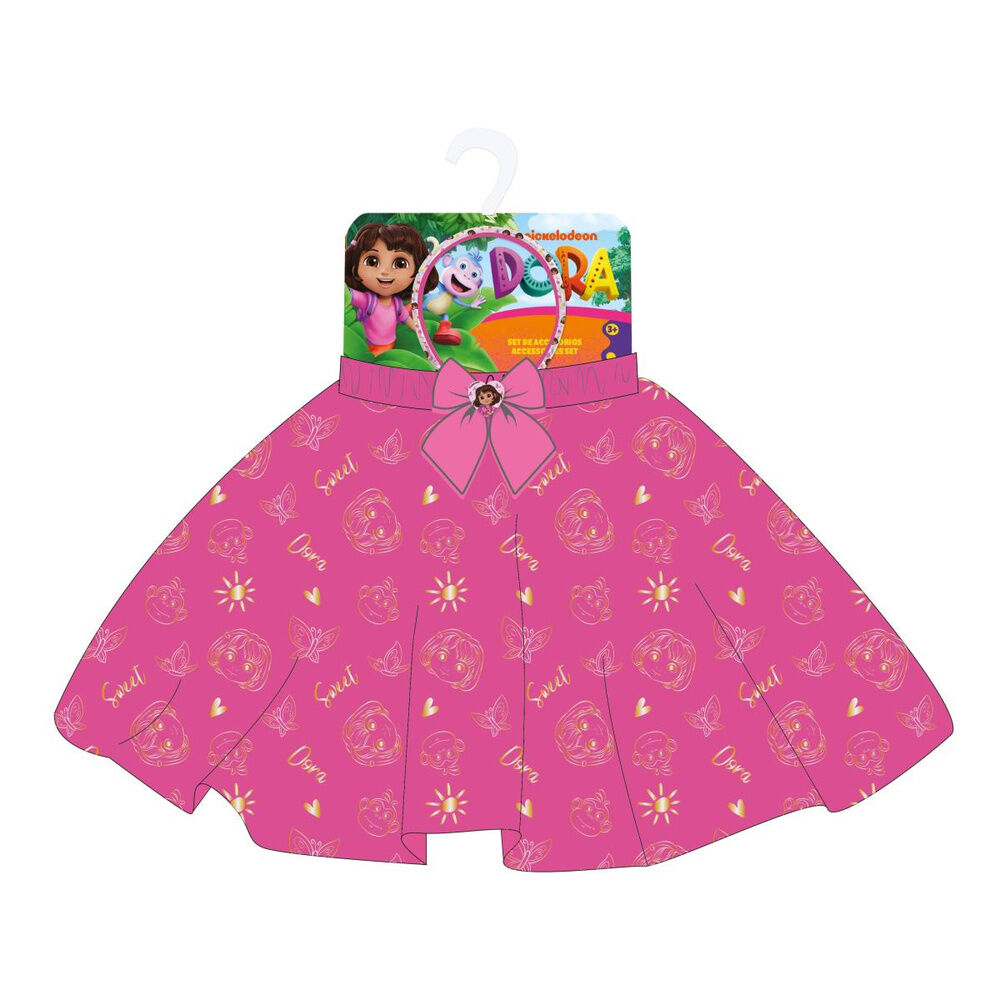 Dora the Explorer headband + tutu set