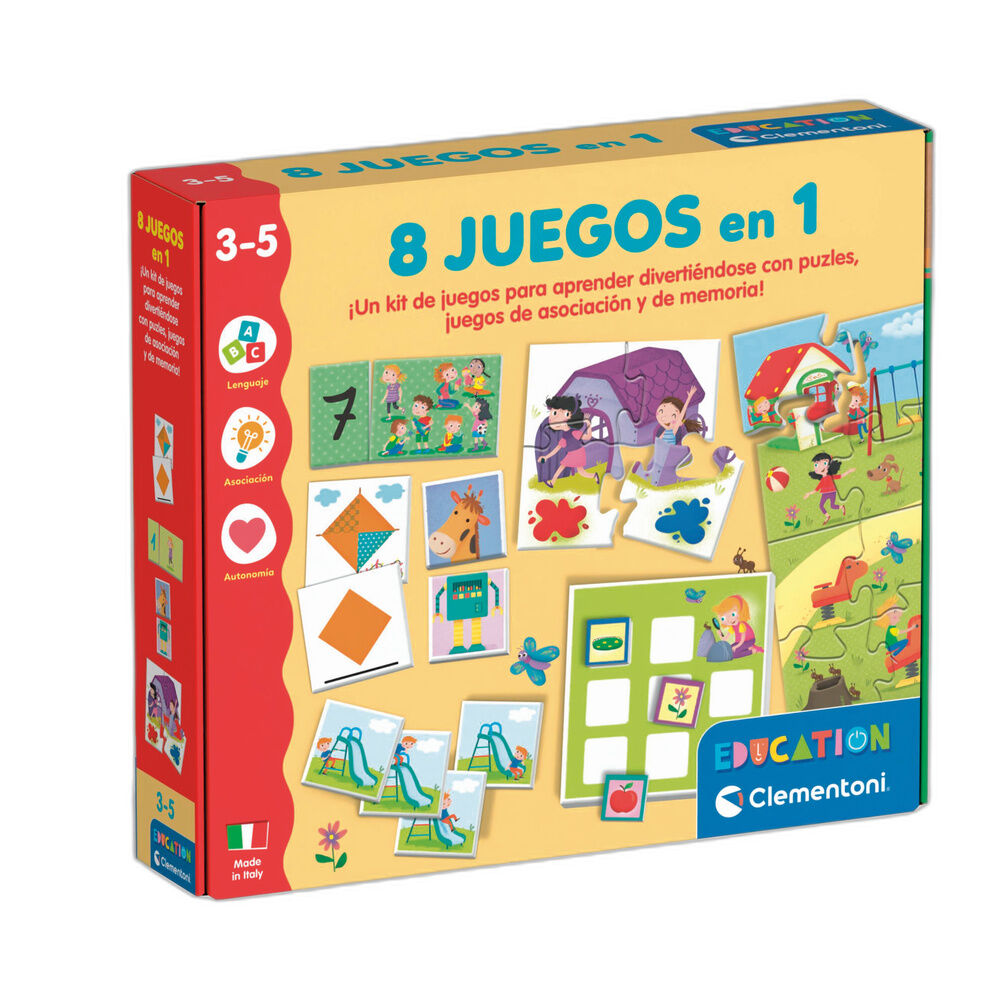Spanish 8 Games in 1