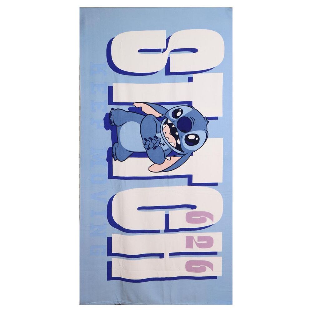 Disney Stitch microfibre beach towel