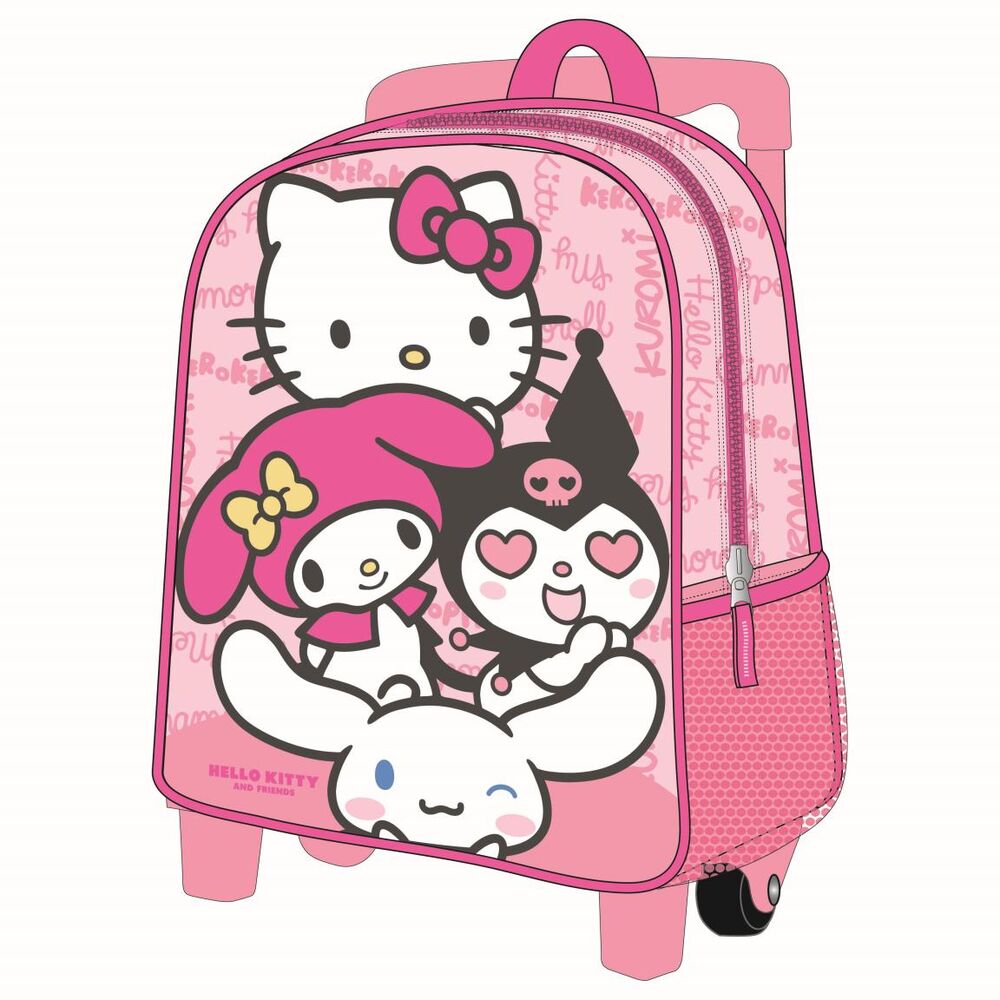 Hello Kitty and Friends 3D trolley 30cm