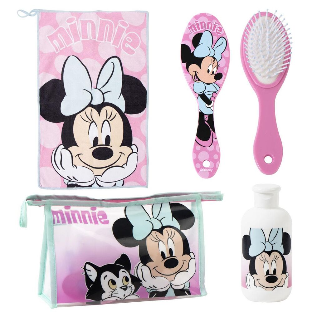 Disney Minnie toiletries bag set