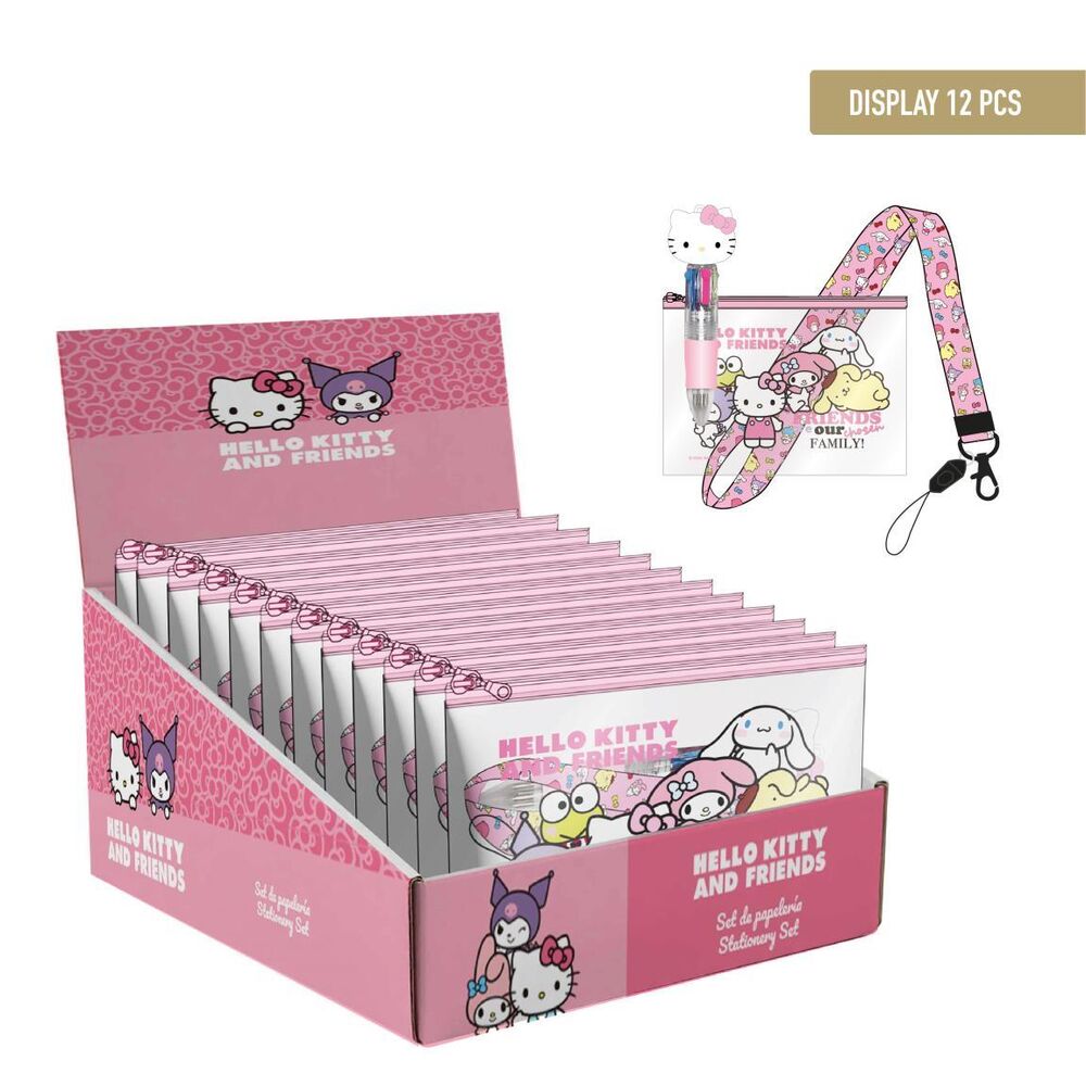 Hello Kitty and Friends stationary set