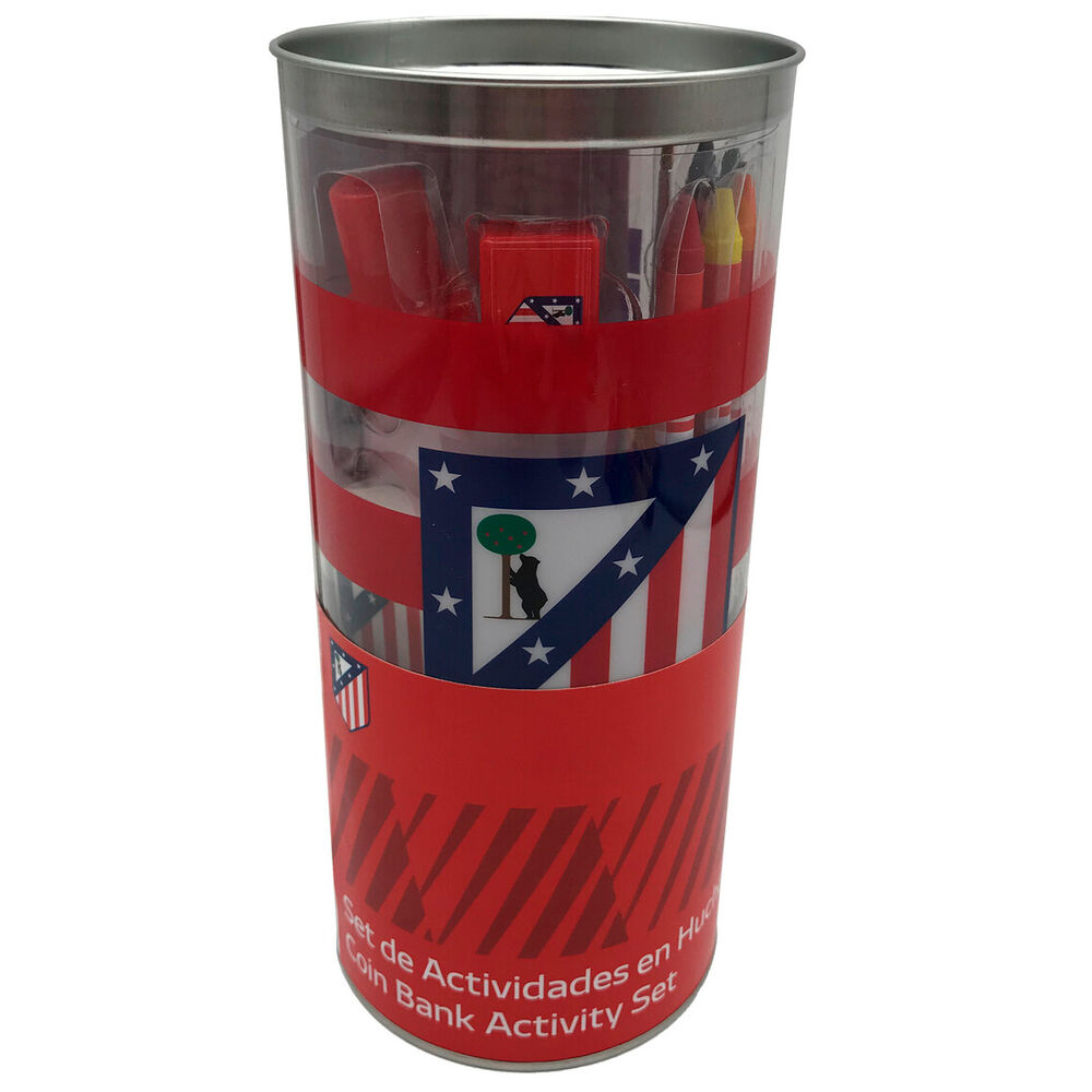 Atletico de Madrid money box set activities 38pcs