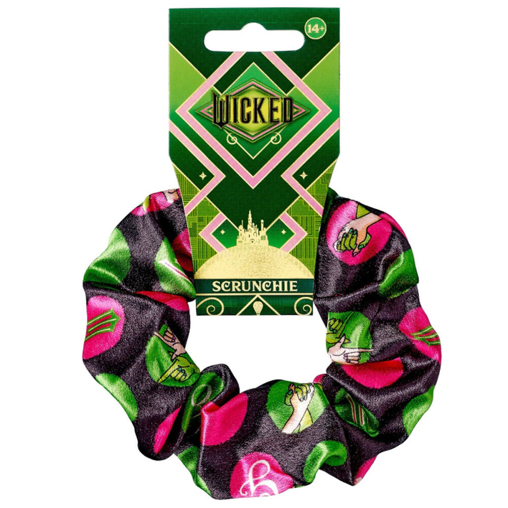Wicked Elphaba and Glinda Friends hair scrunchie