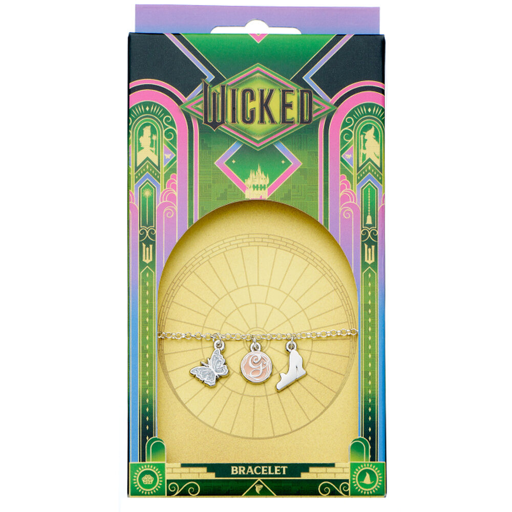 Wicked For Good Glinda Icons Charm bracelet