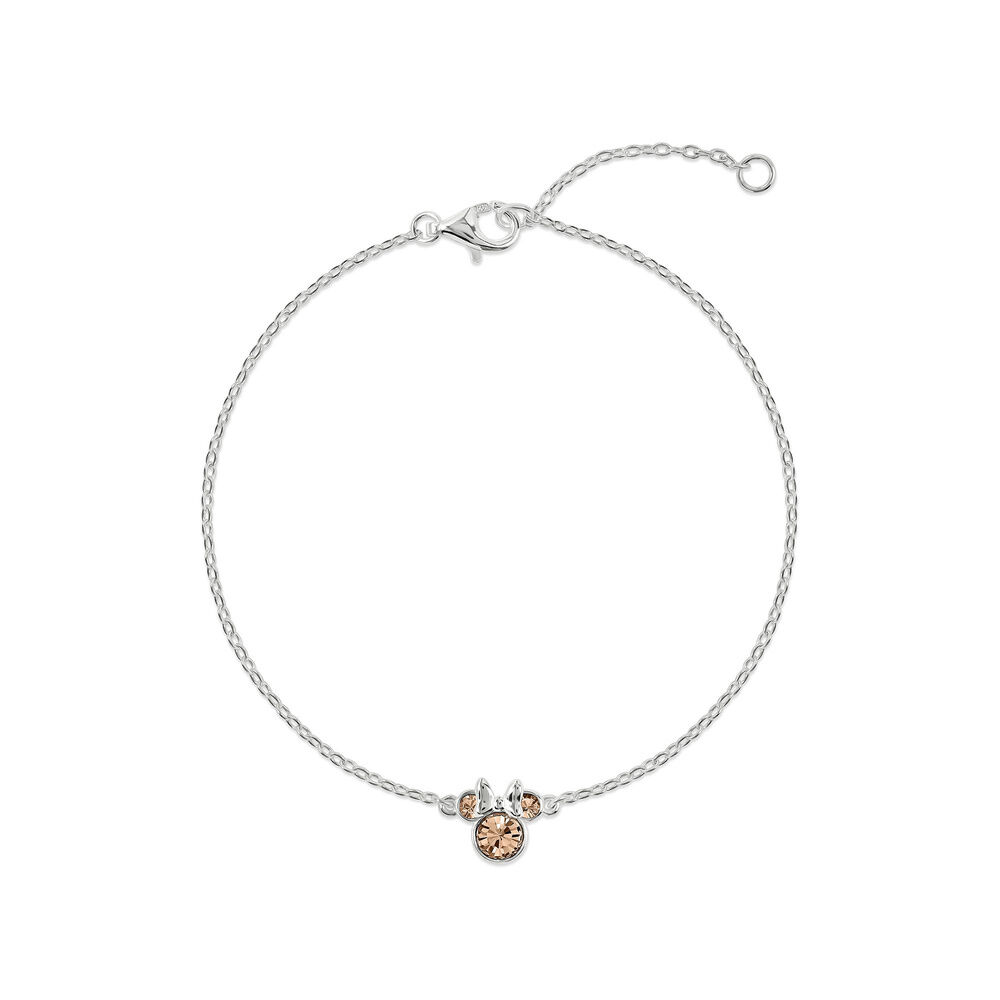 Disney Minnie June sterling silver bracelet
