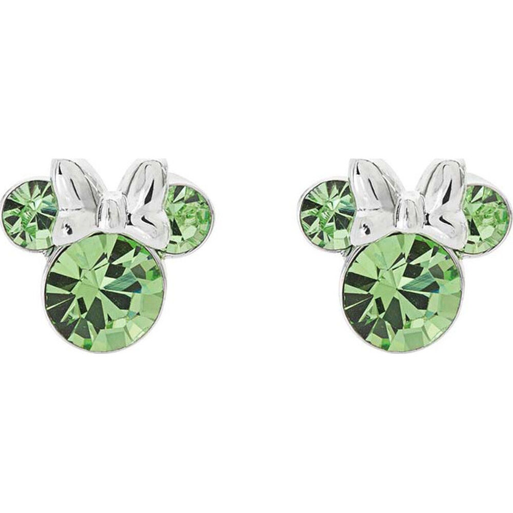 Disney Minnie August sterling silver earrings