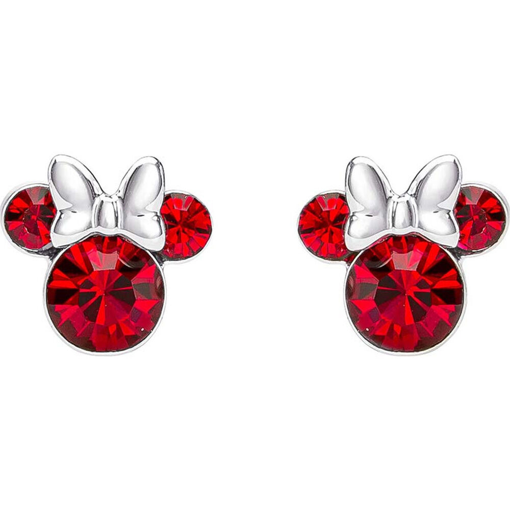 Disney Minnie July sterling silver earrings