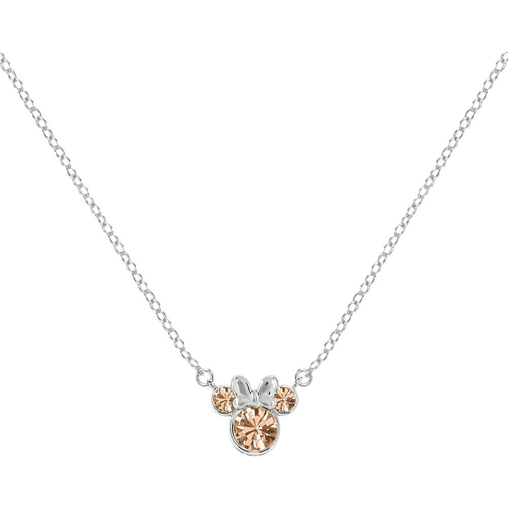 Disney Minnie June sterling silver necklace