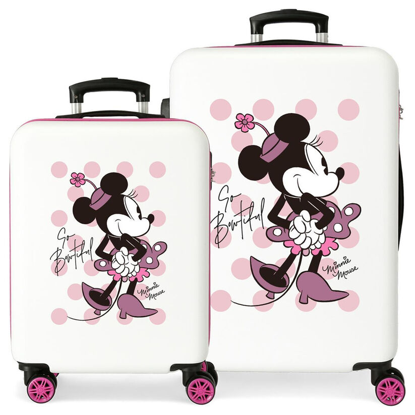Disney Minnie Have A Good Time ABS 2-piece trolley suitcase set 55/65cm