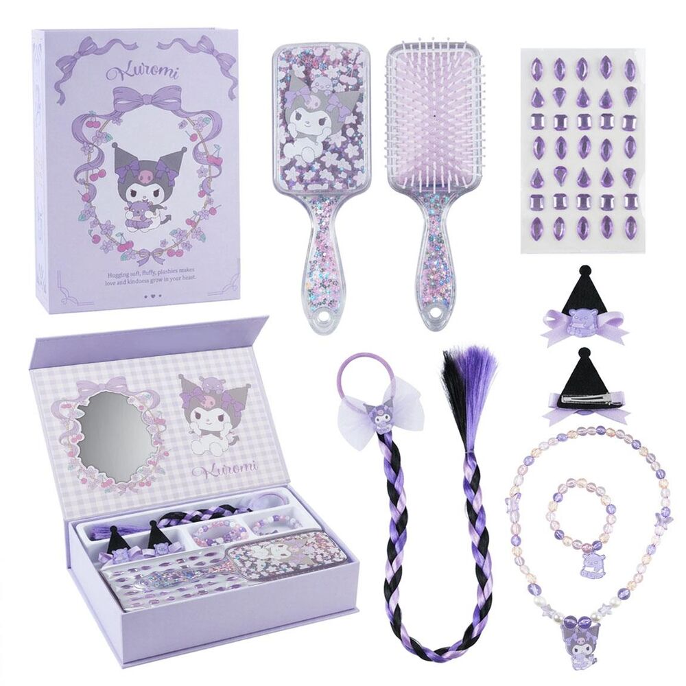 Kuromi Hello Kitty beauty box set