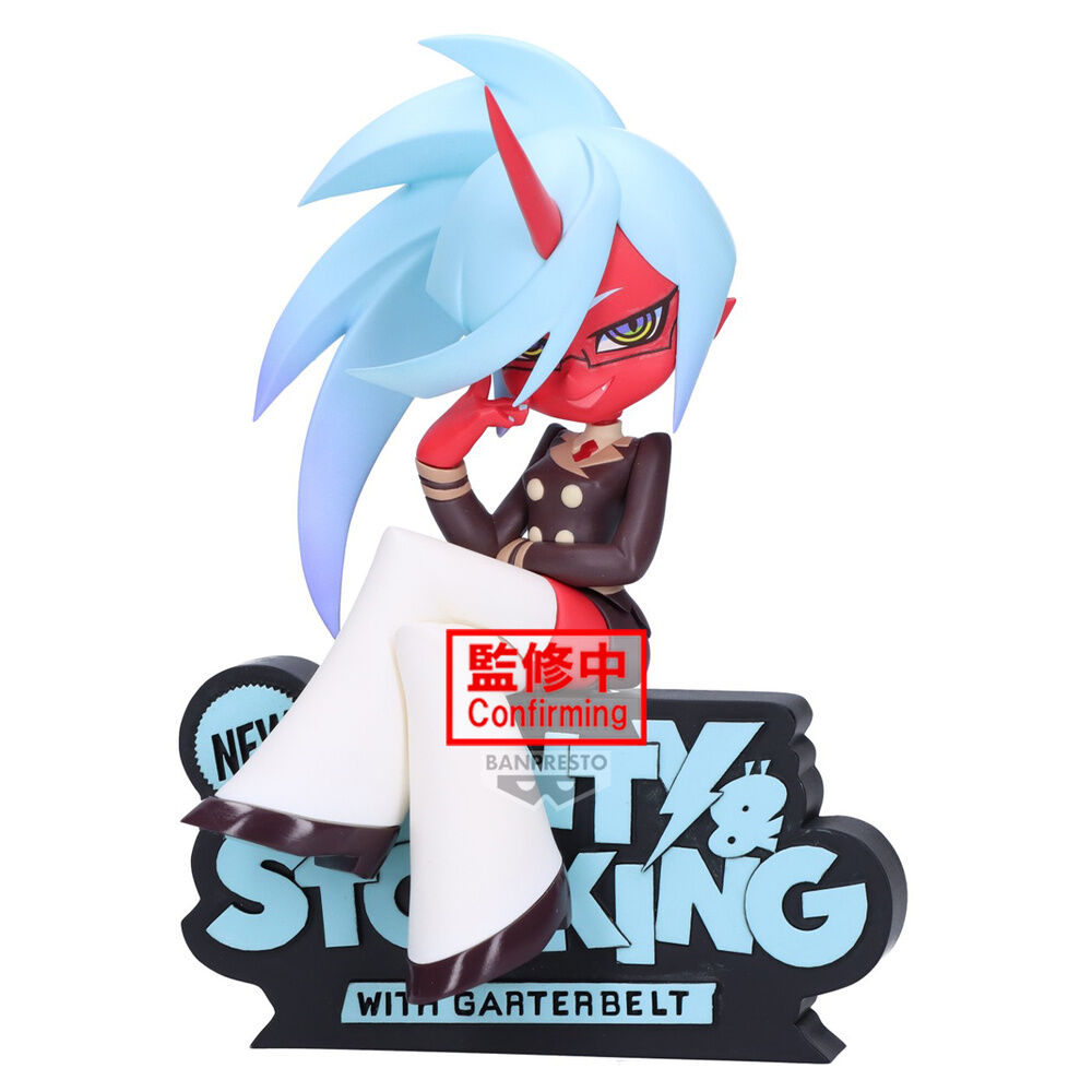 New Panty Stocking with Garterbelt Monitor Top Kneesocks figure 12cm