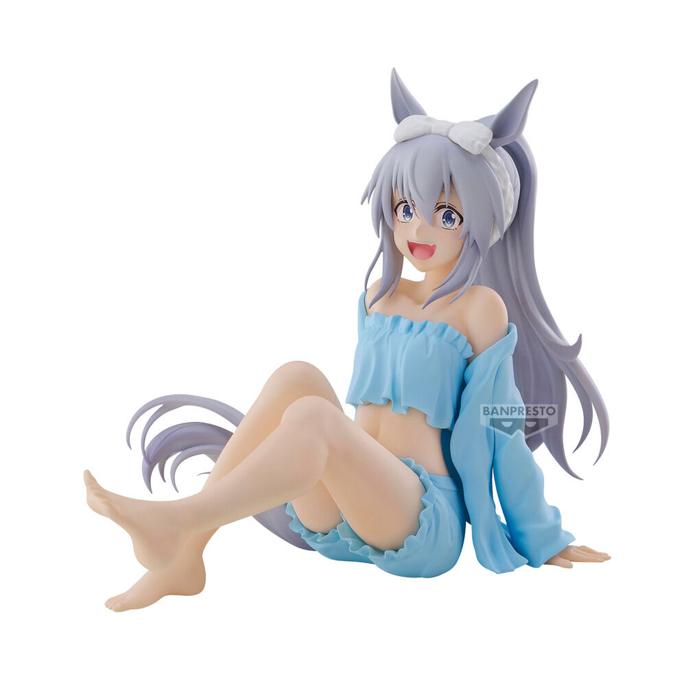 Umamusume Cinderella Gray Relax time Tamamo Cross figure 13cm