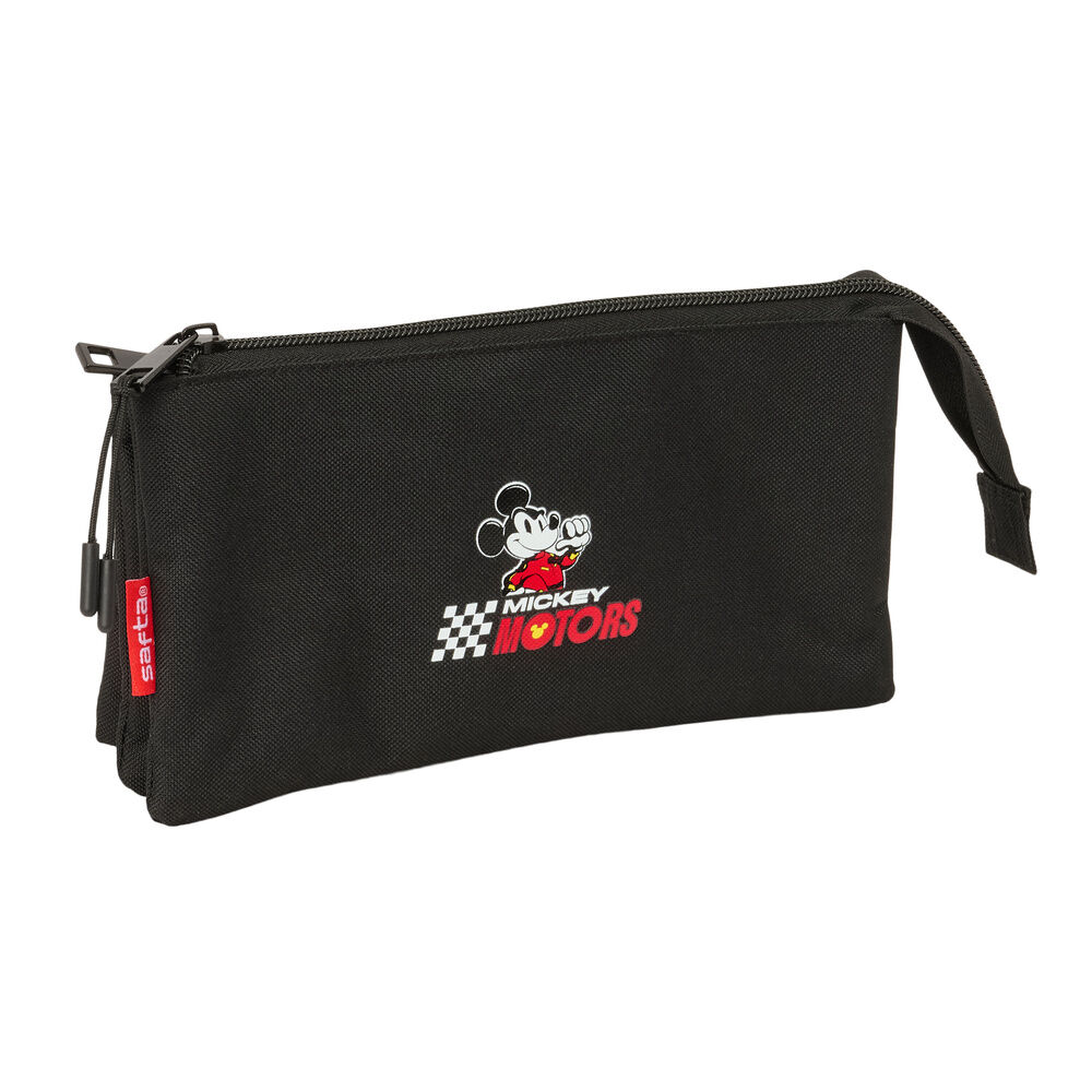 Disney Mickey Racing triple pencil case