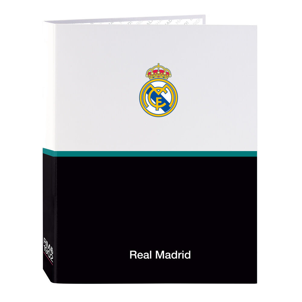 Real Madrid 26/27 A4 cardboard 4 rings binder
